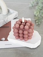 bubble candle holders